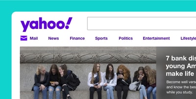 Yahoo browser extensions - news, sports and finance